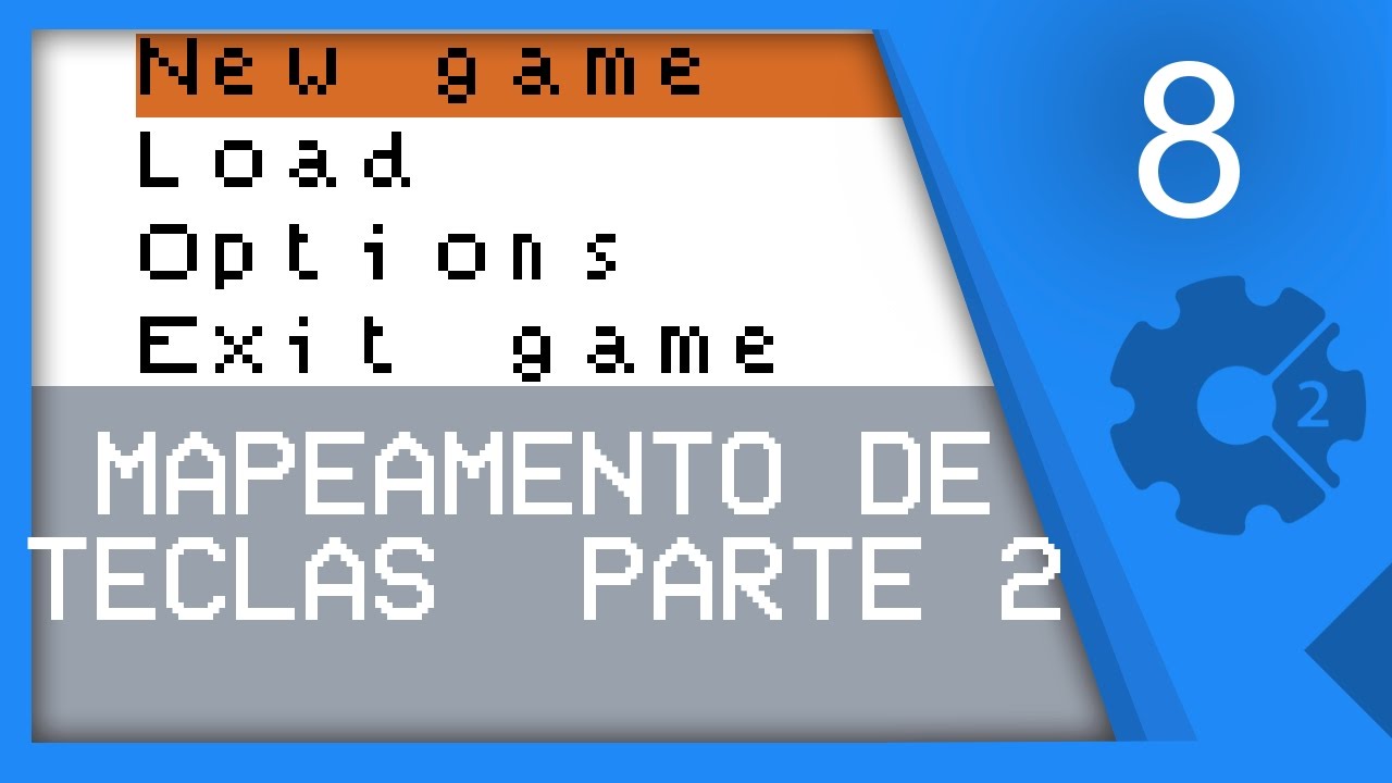 [CONSTRUCT 2] MAPEAMENTO DE TECLAS PARTE 2 - Menu Principal 8/11