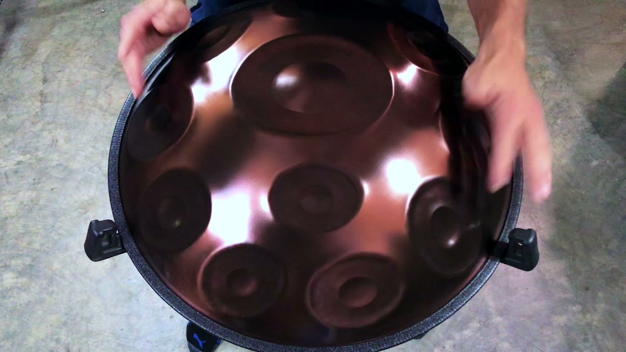 Daniels Made Handpans | D Kurd 14 Ember Steel