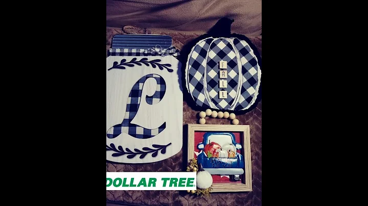 Dollar Tree Easy DIY Crafts New FALL 2022 Calendar Projects Pumpkins