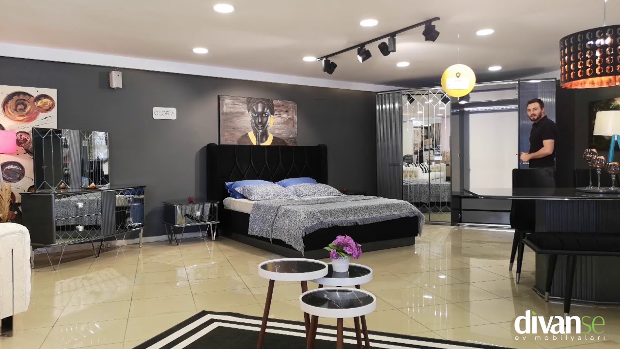 Gloria Yatak Odası Takımı / Divanse Ev Mobilyaları YouTube