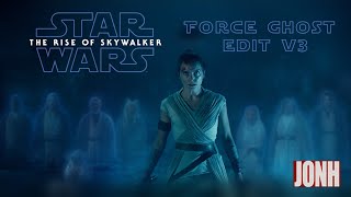 Star Wars: The Rise of Skywalker | Rey vs Palpatine | Force Ghost Fan Edit 3.0