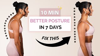 Fix Your Posture In 7 Days 10-Minute Daily Workout To Relieve Back Pain Fast Kaji Pm