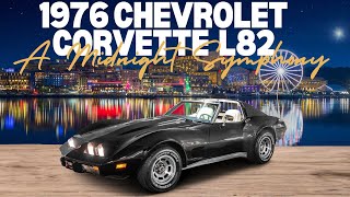 The engine sounds amazing! 1976 CHEVROLET CORVETTE L82 with cold start and drive
