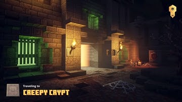 3. Minecraft Dungeons: Creepy Crypt: Default V