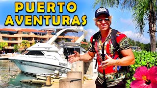 MEXICO&#39;S AMAZING BEACH TOWN! PUERTO AVENTURAS! (2024)