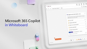 Get the ideas flowing with Microsoft 365 Copilot in Whiteboard