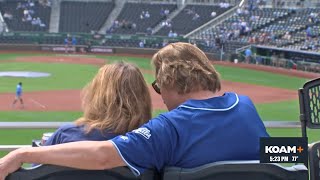 Royals fans celebrate Opening Day