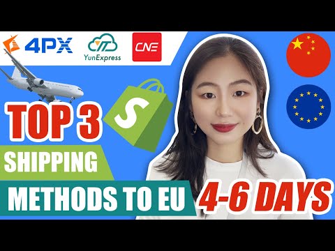 Was sind die Top 3 schnellen Versandmethoden von China in die EU | Shopify Dropshipping Logistik in die EU