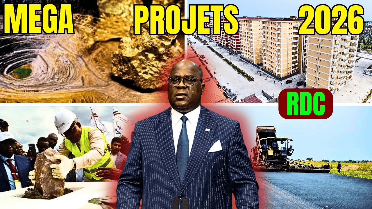 RDC 2026 : Les 10 Projets Géants Qui Vont Tout Changer