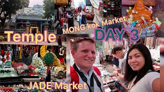 We went to see a temple then jade market & mongkok | hong kong
❤️the higginses