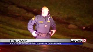 Police: Man charged with OVI after hitting parked cars, utility pole, driving into ditch