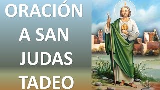 ▶ ORACION PODEROSA A SAN JUDAS TADEO PARA CASOS DIFICILES Y DESESPERADOS - ORACION Y PAZ