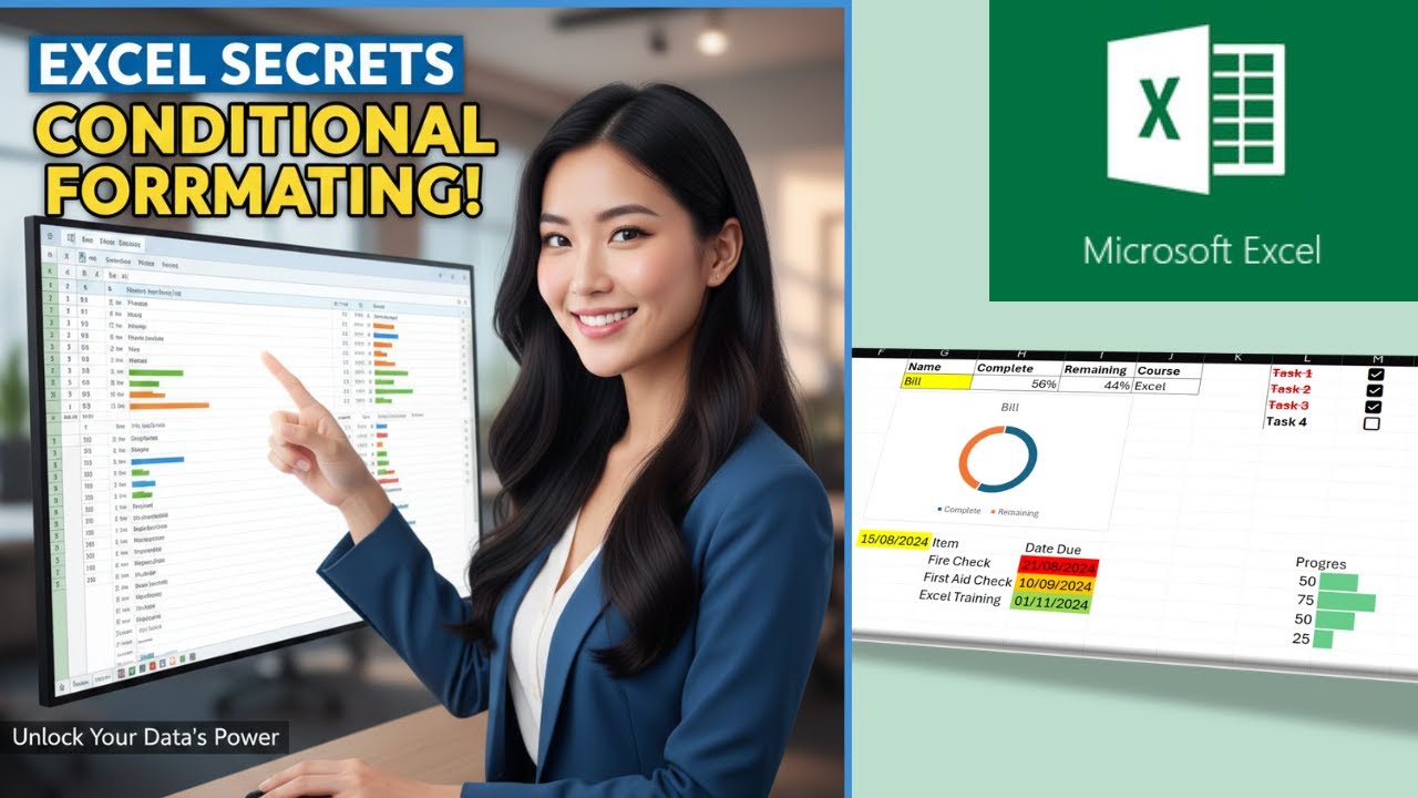 Excel Conditional Formatting | Highlight Cells, Rows & Create Smart Schedules