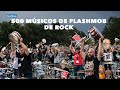 500 músicos de flashmob de rock -@euronews -@CITYROCKS la banda de rock más grande de Europa Central