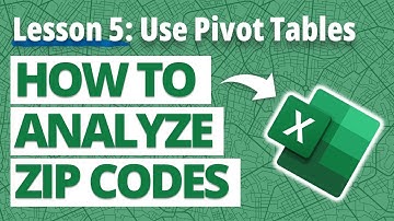 How to Use Pivot Tables to Summarize ZIP Code Data in Excel🔥[Lesson: 5 of 11]