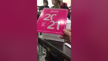 Mẫu lịch Tết để bàn ấn  tượng 2021