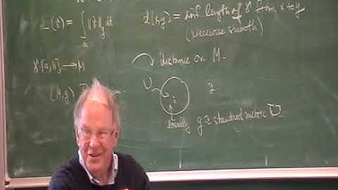 Differential geometry Lecture 08 (part 1)
