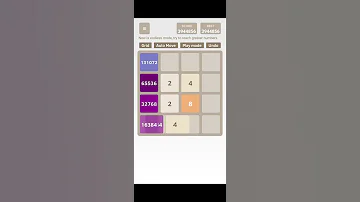 THE WORLD RECORD 2048 4x4 Highest Record 
