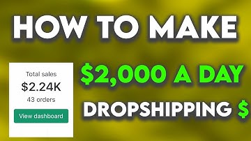$2,000 A DAY WITH DROPSHIPPING (Tiktok Ads Glitch)