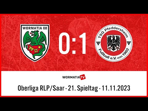 Highlights Wormatia Worms vs TSG Pfeddersheim 0:1 (11.11.2023)