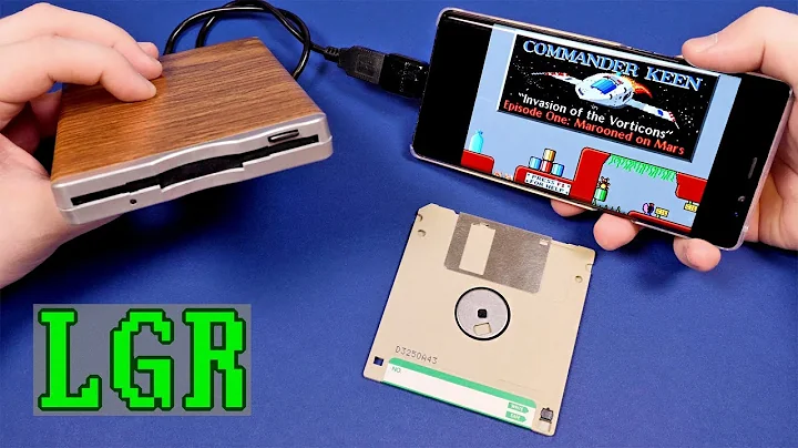 Using a Floppy Disk Drive on a Smartphone - DayDayNews