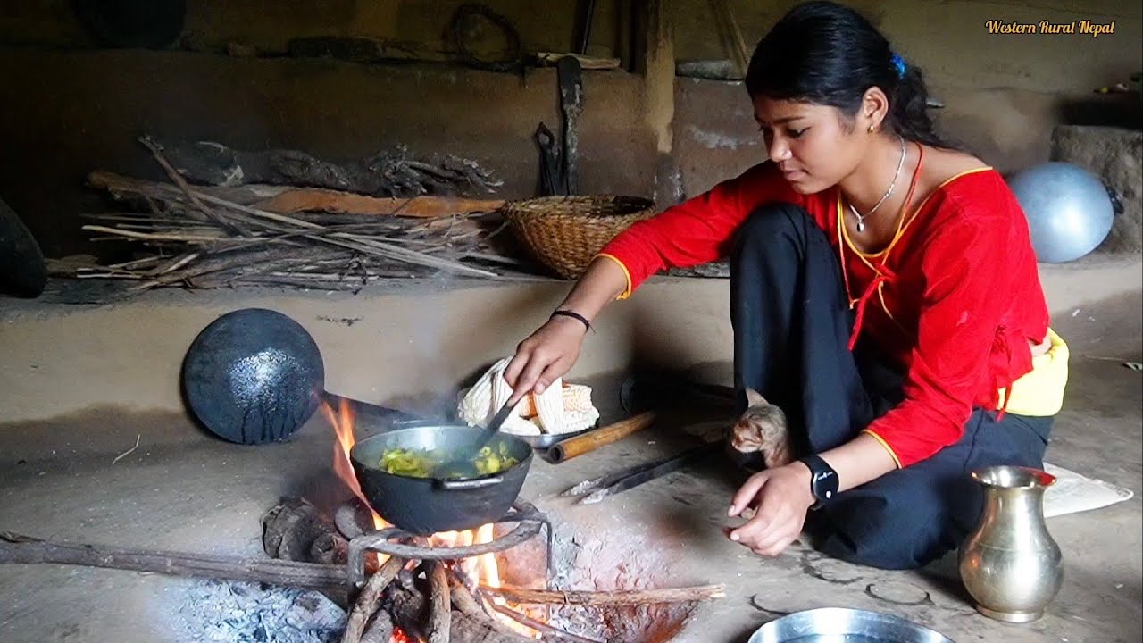 From Farm to Fire: A Young Girl’s Culinary Journey in a Nepali Village