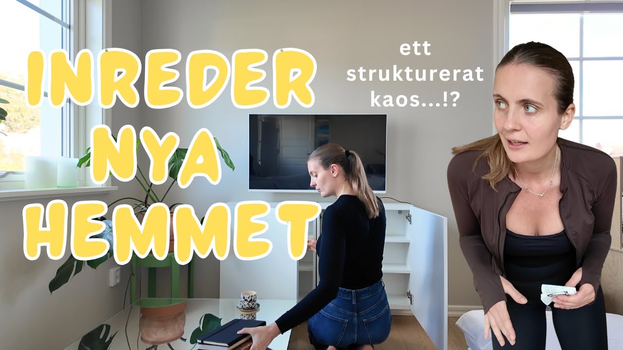 40 MIN LÅNG INREDNINGSVLOGG