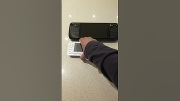 How much bigger is the Steam Deck compared to the GP2X F200 Model?