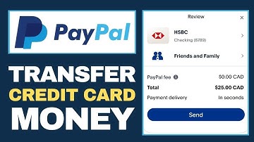 How to Transfer Money from Credit Card to PayPal