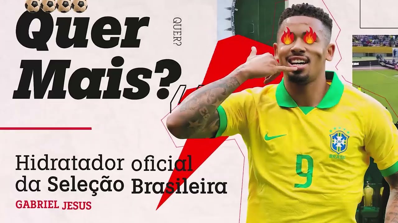 A BEBIDA PREFERIDA DOS JOGADORES - GATORADE