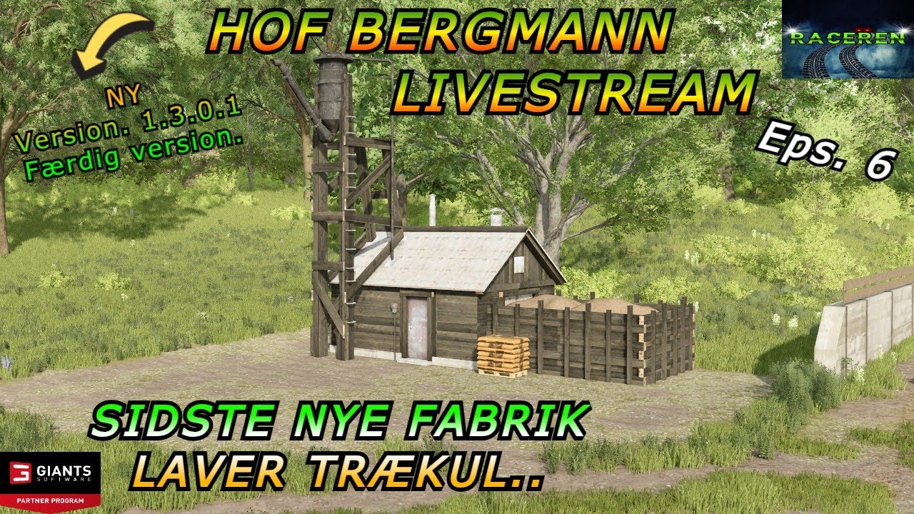 Live-stream med Hof Bergmann FS25. Eps. 6 Færdig version 1.3.0.1