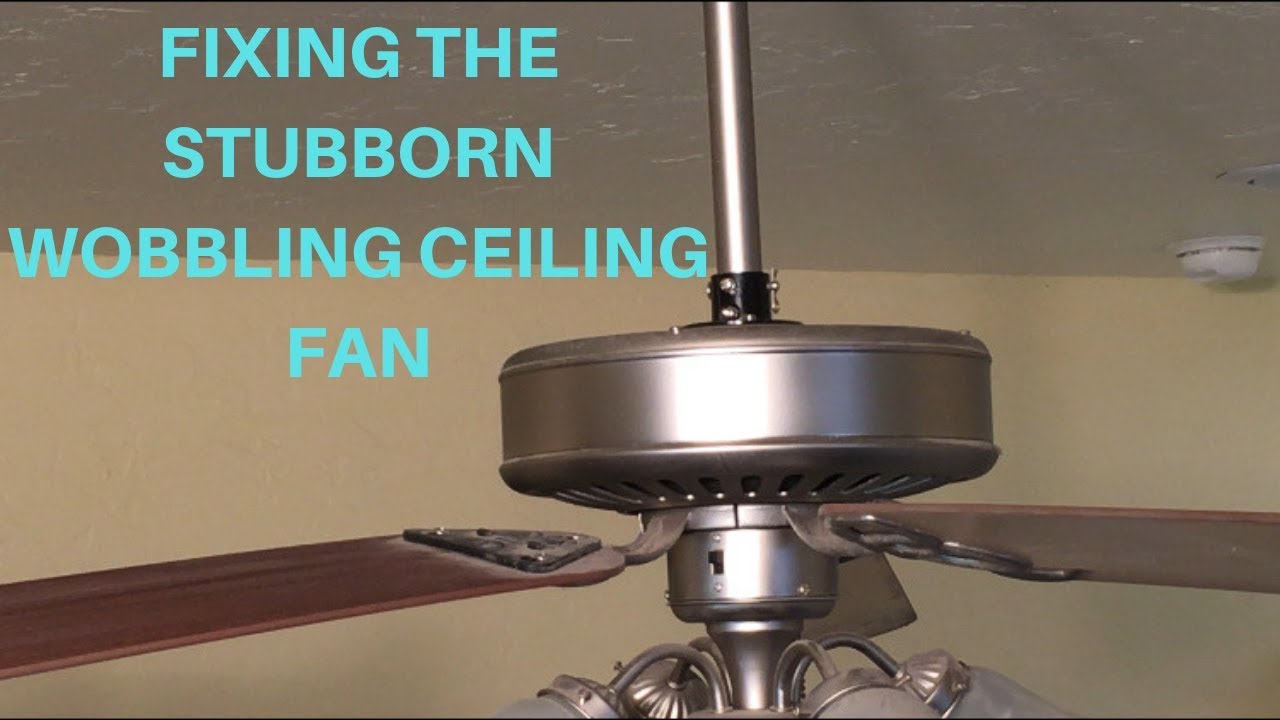 Fixing The Stubborn Wobbling Ceiling