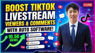 Boost Tiktok Livestream Viewers & Comments | TikTok automatic software screenshot 3