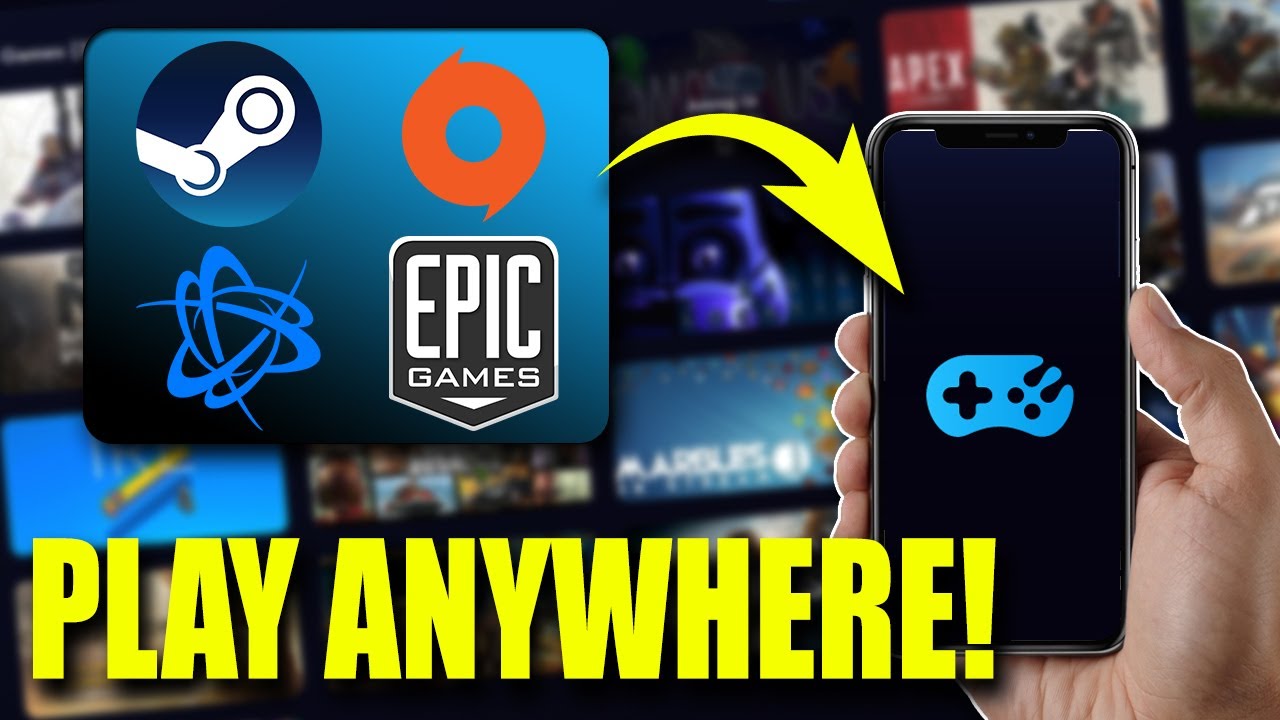 Play Your PC/Steam Games On iPhone, Android, Apple TV, Fire TV, Browser,  and More! 