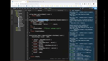 Building C++ multifile code with a makefile in C9