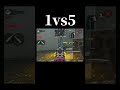 サーチで1vs5クラッチ【CoDモバイル】