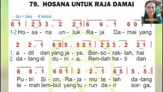Pkj 79 Hosana Untuk Raja Damai Cover DewiSSL