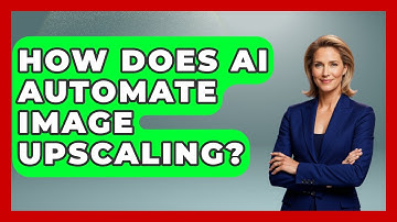How Does AI Automate Image Upscaling? - Graphic Design Nerd