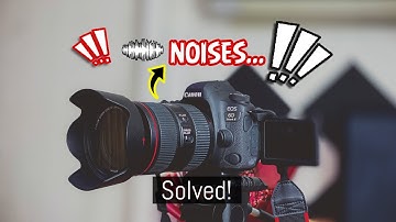 How to fix lens noise when focusing | Noisy lens autofocus motor in video - SOLVED!