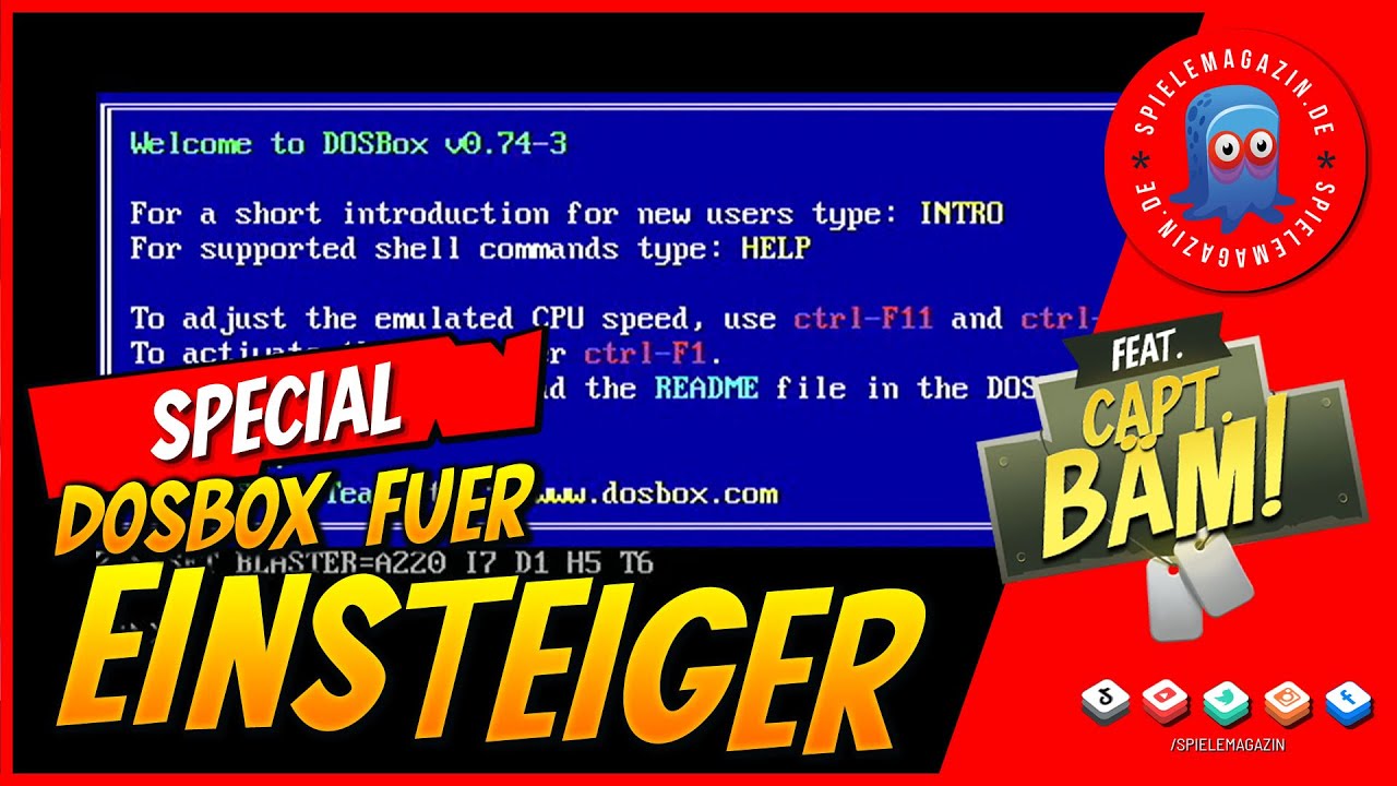  New DOSBOX: Tipps und Tricks für Einsteiger beim DOS-Emulator / Einrichten, Installieren und Spielen