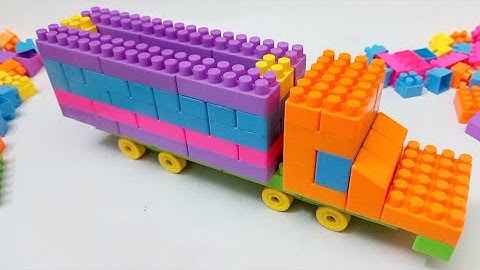 Satisfying DIY Big Lego Truck/ ASMR Building Blocks/ Lego Blocks game#buildingblocks#asmr#asmrsounds