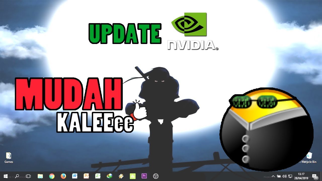Tutorial mudah update driver Nvidia - YouTube