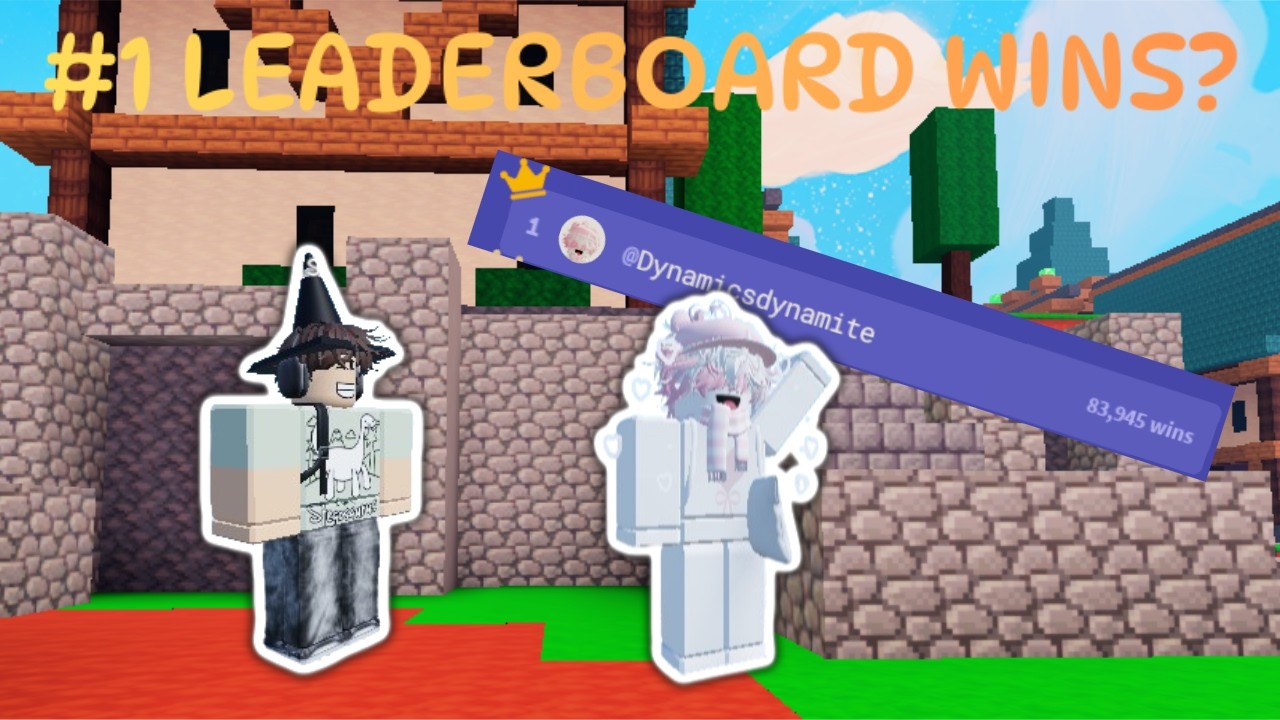 I played with the #1 WINS PLAYER... (Roblox Bedwars)