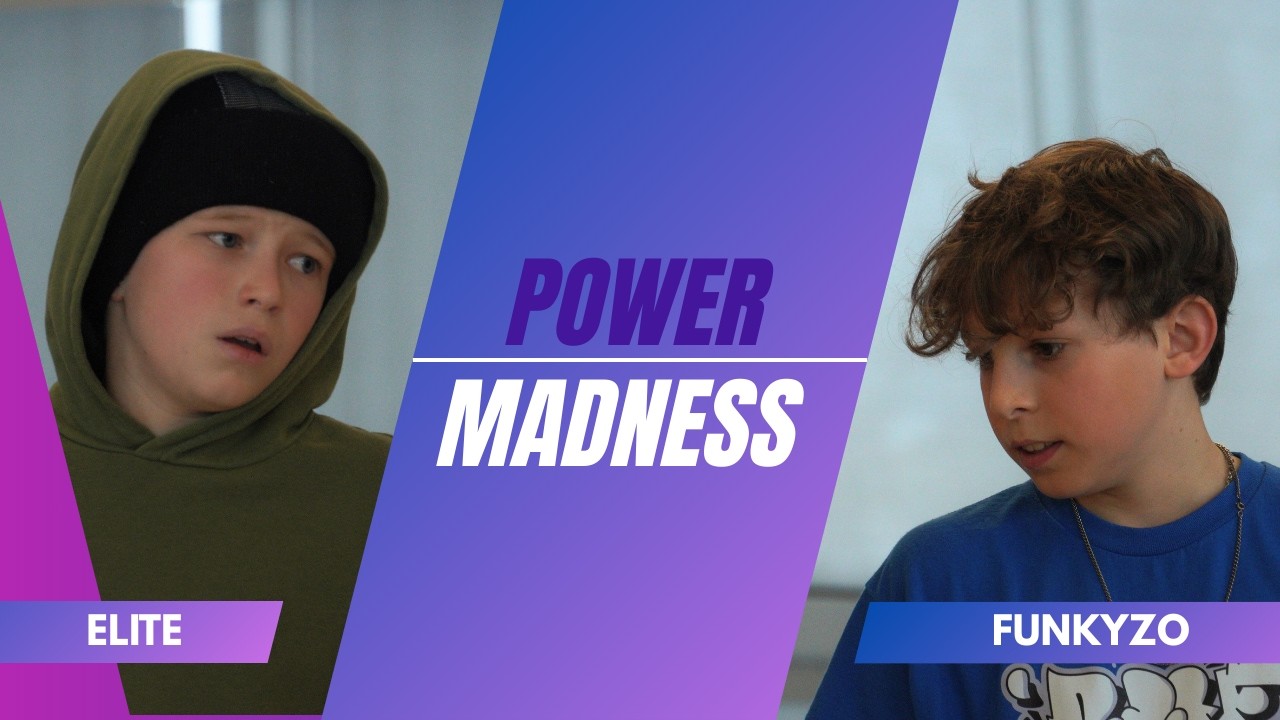 Elite vs Funkyzo l Jeunesse Débutants 10-13 l 1 vs 1 l POWER MADNESS l Finale