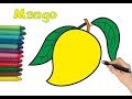 Mango coloring and drawing for all coloring pages