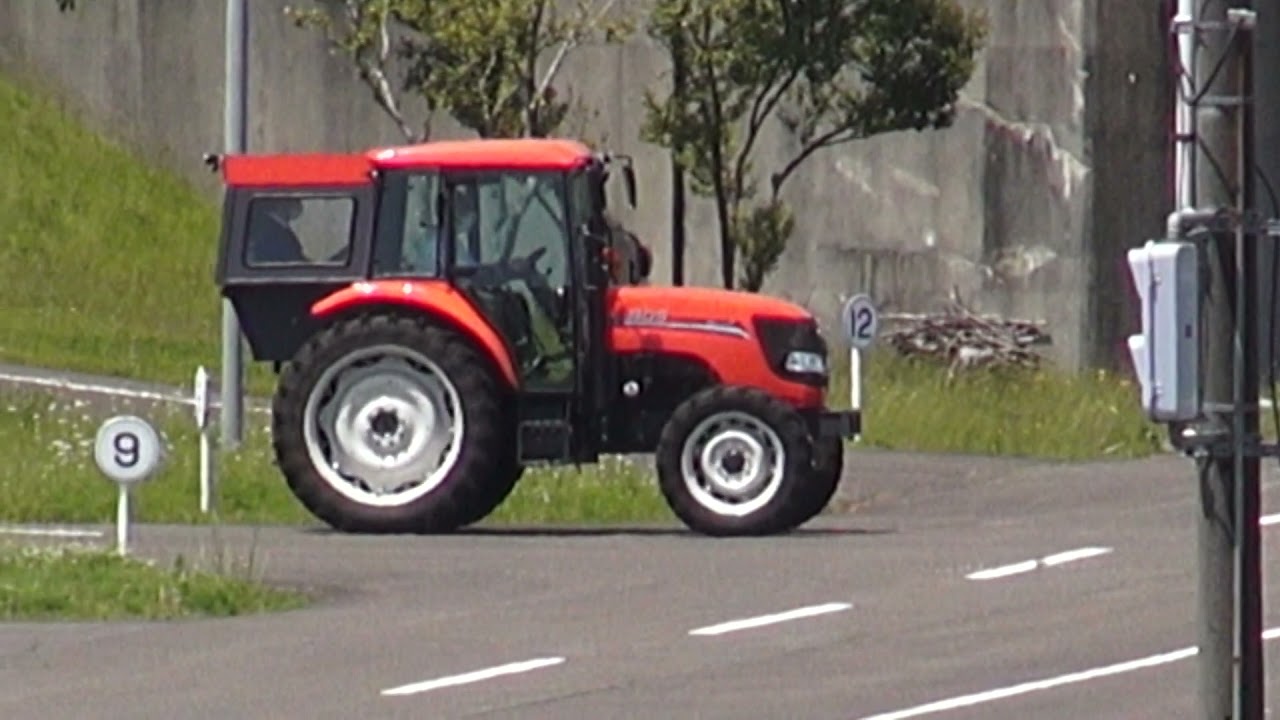 宮城県運転免許センター 大型特殊 農耕限定トラクター２コース 実技試験 農業用 Youtube