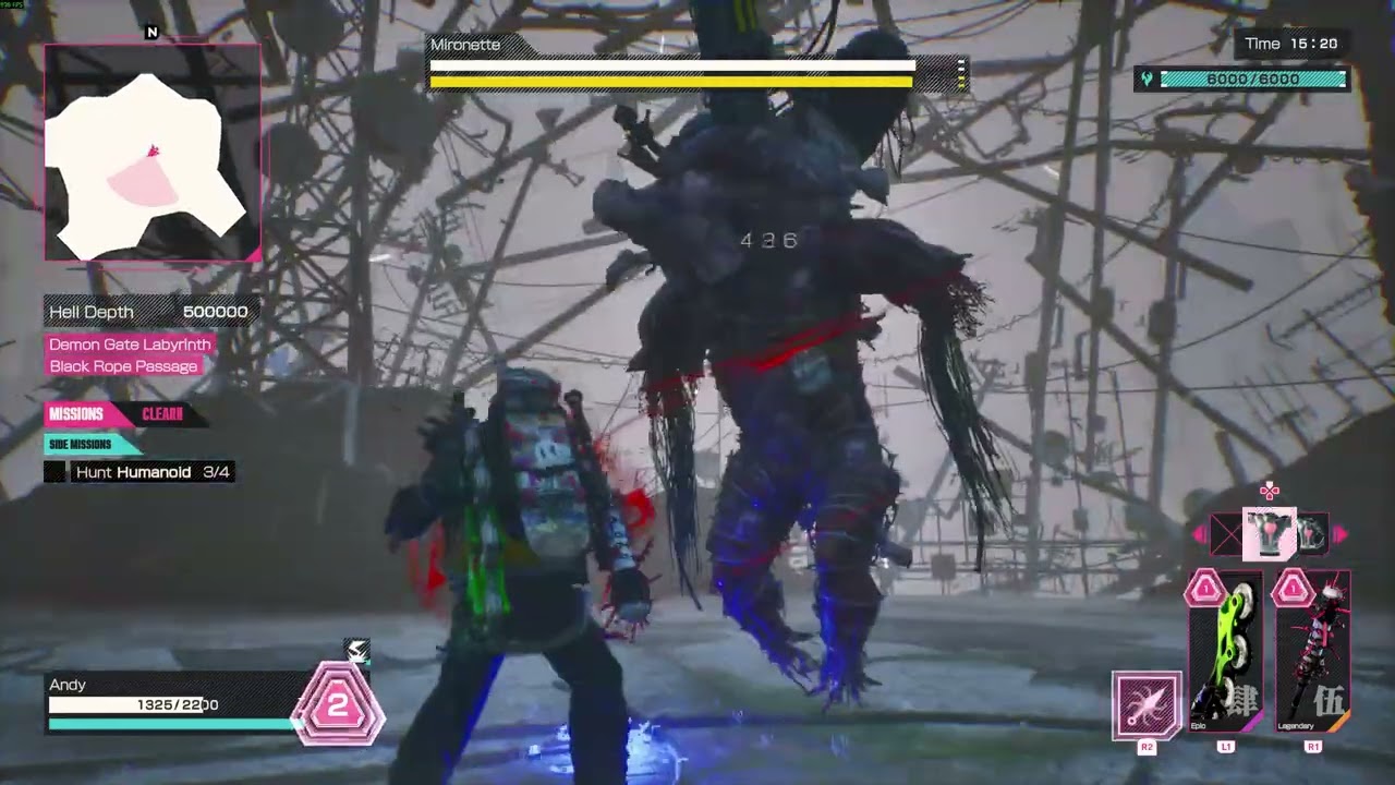 Let It Die: Inferno - Mironette Boss Fight