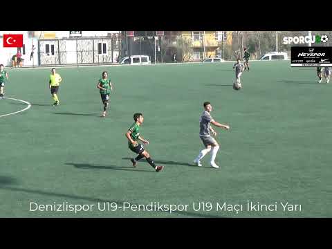 Denizlispor U19 Pendikspor U19 Maçı İkinci Yarı