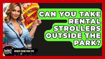 Can You Take Rental Strollers Outside The Park? - Insider Theme Park Tips