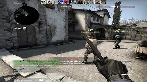 Ace clutch 1 v 5 on 10 lvl Faceit / CS:GO